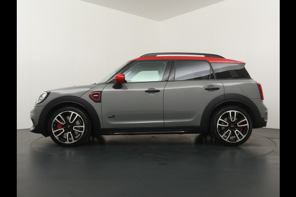 MINI Countryman 2.0 John Cooper Works ALL4 White Silver Edition Automaat - Airco - Apple Carplay/Android Auto - Cruise Control -KeyLess Entry - Panoramadak - Lederen Bekleding - Voorstoelen Verwarmd - Virena Zekerheidspakket €895,-