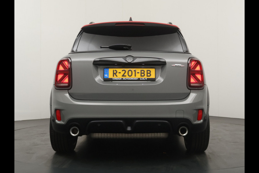 MINI Countryman 2.0 John Cooper Works ALL4 White Silver Edition Automaat - Airco - Apple Carplay/Android Auto - Cruise Control -KeyLess Entry - Panoramadak - Lederen Bekleding - Voorstoelen Verwarmd - Virena Zekerheidspakket €895,-