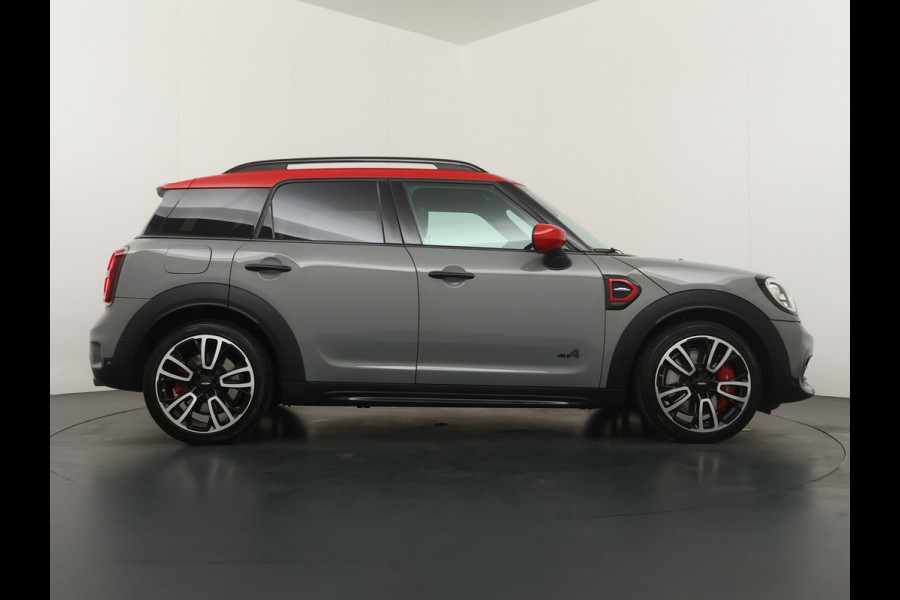 MINI Countryman 2.0 John Cooper Works ALL4 White Silver Edition Automaat - Airco - Apple Carplay/Android Auto - Cruise Control -KeyLess Entry - Panoramadak - Lederen Bekleding - Voorstoelen Verwarmd - Virena Zekerheidspakket €895,-