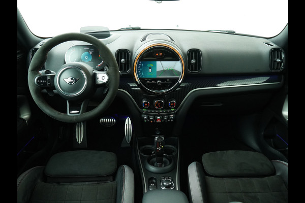 MINI Countryman 2.0 John Cooper Works ALL4 White Silver Edition Automaat - Airco - Apple Carplay/Android Auto - Cruise Control -KeyLess Entry - Panoramadak - Lederen Bekleding - Voorstoelen Verwarmd - Virena Zekerheidspakket €895,-