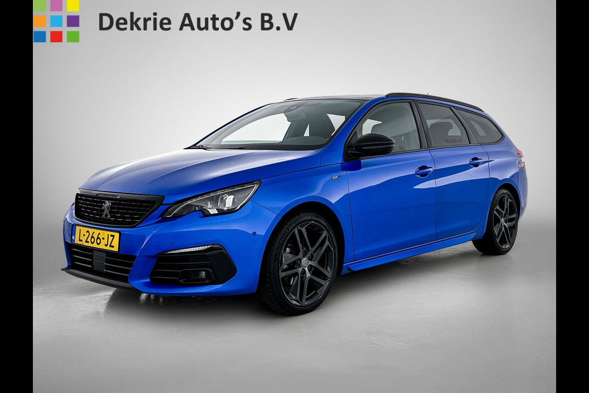 Peugeot 308 SW 1.2 131PK GT Automaat / Distributie vv.bij 102.000KM / Trekhaak / 1/2 Leder / Pdc+Camera / Navi./ Xenon / / Apk 06-2027