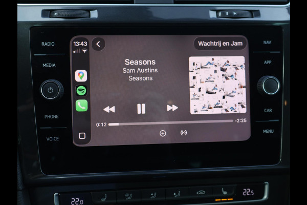 Volkswagen Golf 1.6 TDI 116 PK AUT. *1e EIGENAAR / BTW* + MASSAGE | CARPLAY | ADAPTIVE CRUISE | TREKHAAK | STOELVERW. | DAB