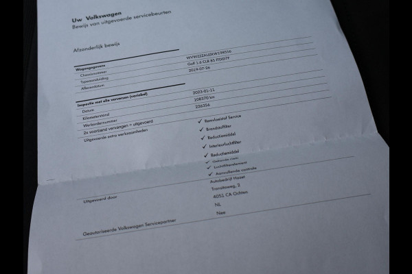 Volkswagen Golf 1.6 TDI 116 PK AUT. *1e EIGENAAR / BTW* + MASSAGE | CARPLAY | ADAPTIVE CRUISE | TREKHAAK | STOELVERW. | DAB