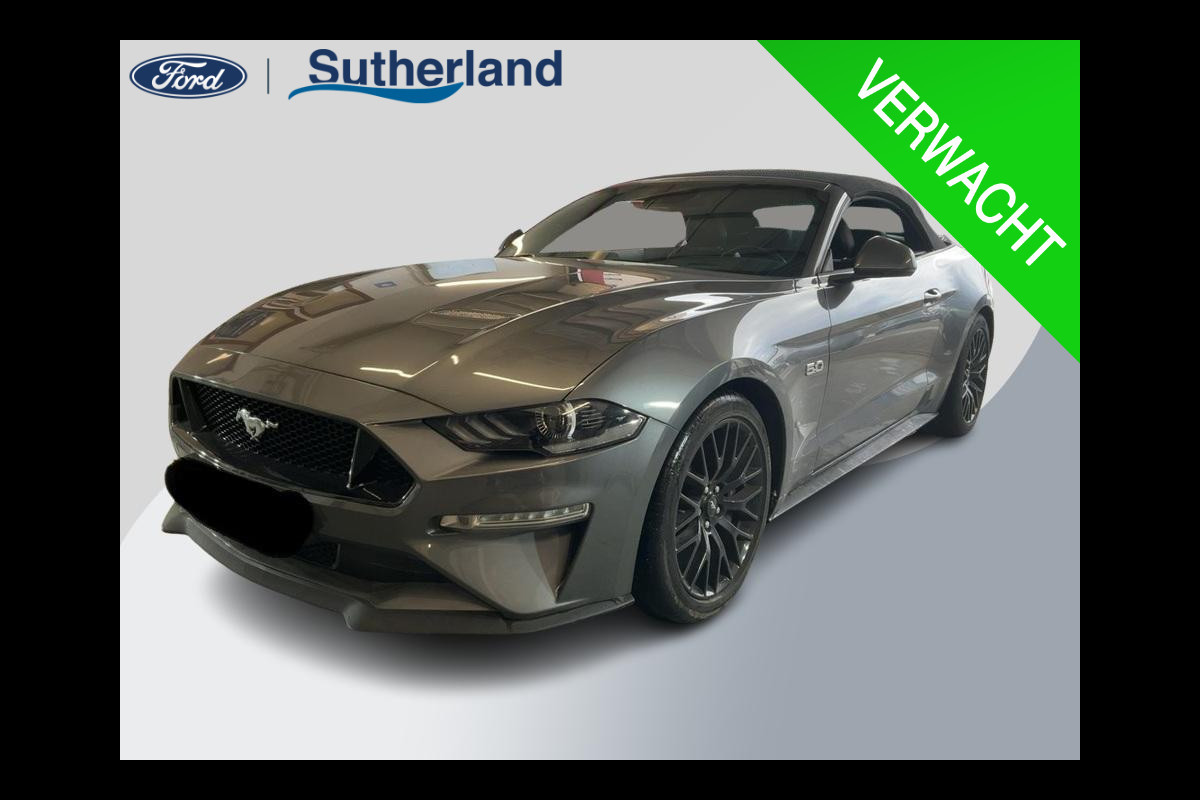 Ford Mustang Convertible 5.0 V8 GT 450pk | EU versie | Voorstoelen verwarmd en geventileerd | Bang&Olufsen | Achteruitrijcamera | Adaptive cruise control