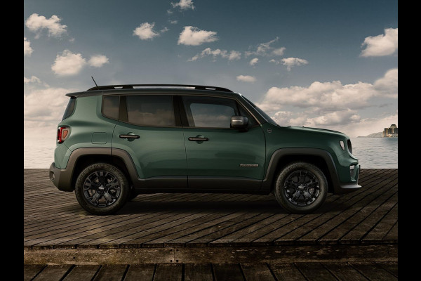Jeep Renegade 4xe 240 Plug-in Hybrid Electric The North Star | Schuif/Kanteldak | Winter Pack | Techno Green