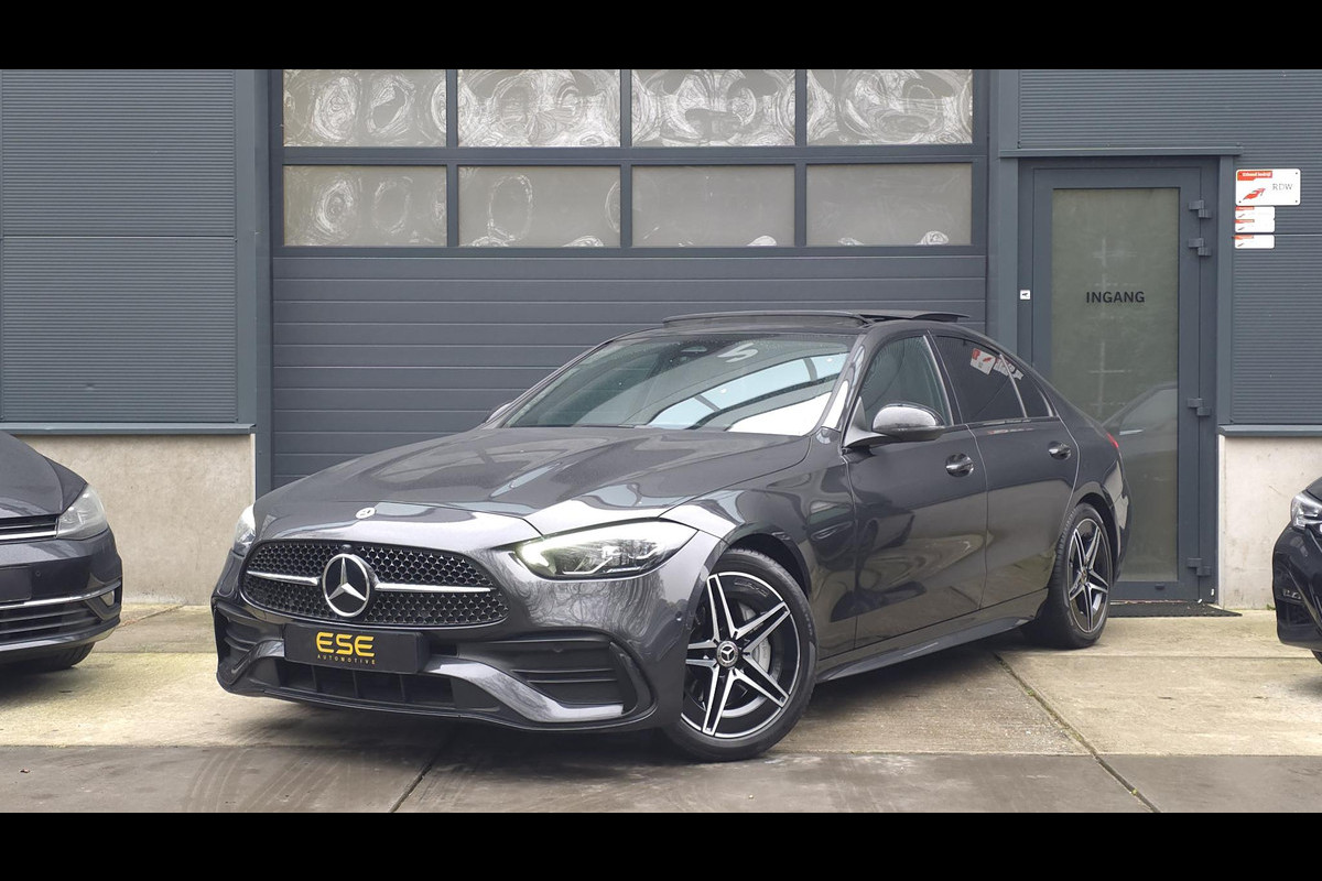 Mercedes-Benz C-Klasse 220 d AMG Line | Panorama | Sfeer | Carplay | Camera