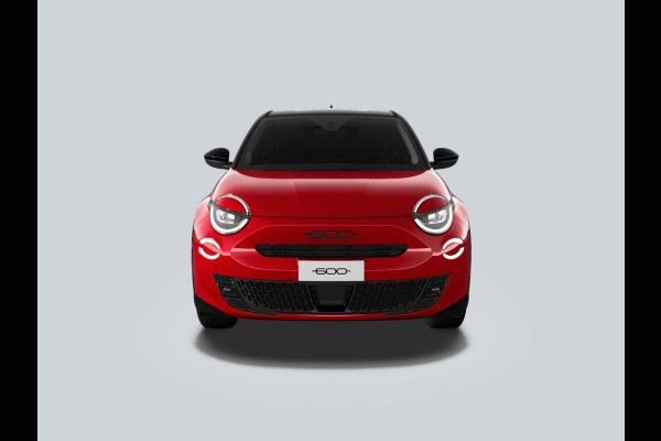 Fiat 600 1.2 145pk Hybrid Sport | Clima | Cruise | Navi | 18" | Winter Pack | Apple Carplay | BSM