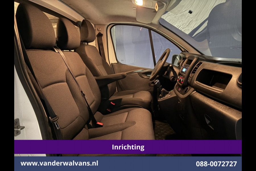 Renault Trafic 1.6 dCi L1H1 Inrichting Euro6 Airco | Imperiaal | Omvormer | Trekhaak | LED | Cruisecontrol Parkeersensoren, Bijrijdersbank