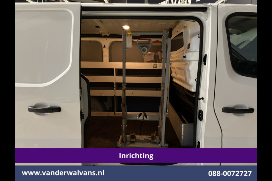 Renault Trafic 1.6 dCi L1H1 Inrichting Euro6 Airco | Imperiaal | Omvormer | Trekhaak | LED | Cruisecontrol Parkeersensoren, Bijrijdersbank