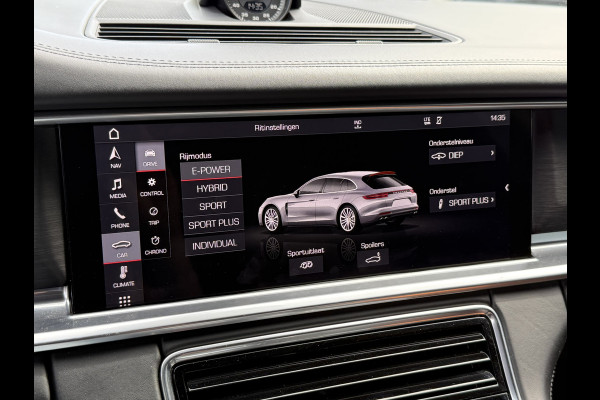 Porsche Panamera Sport Turismo BWJ 2019 | 2.9 601PK 4 E-Hybrid NL AUTO | LEER | PANO | 21'' LMV | CAMERA | LEER | AD CRUISE | CARPLAY | BOSE | PDC | LUCHTVERING