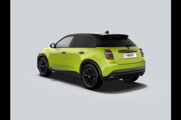 Fiat 600 1.2 145pk Hybrid Sport | Clima | Cruise | Navi | 18" | Winter Pack | Apple Carplay | BSM