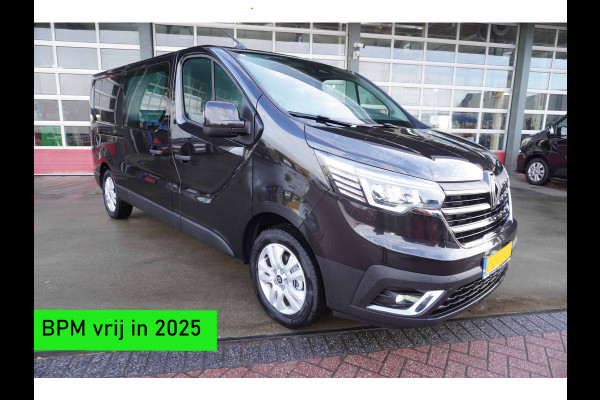 Renault Trafic 2.0 Blue dCi 130PK T29 L2H1 Advance Dubbelcabine nr.V159 | Airco | Cruise | Camera |Trekhaak | Apple CP- Android auto | 17"LM Velgen