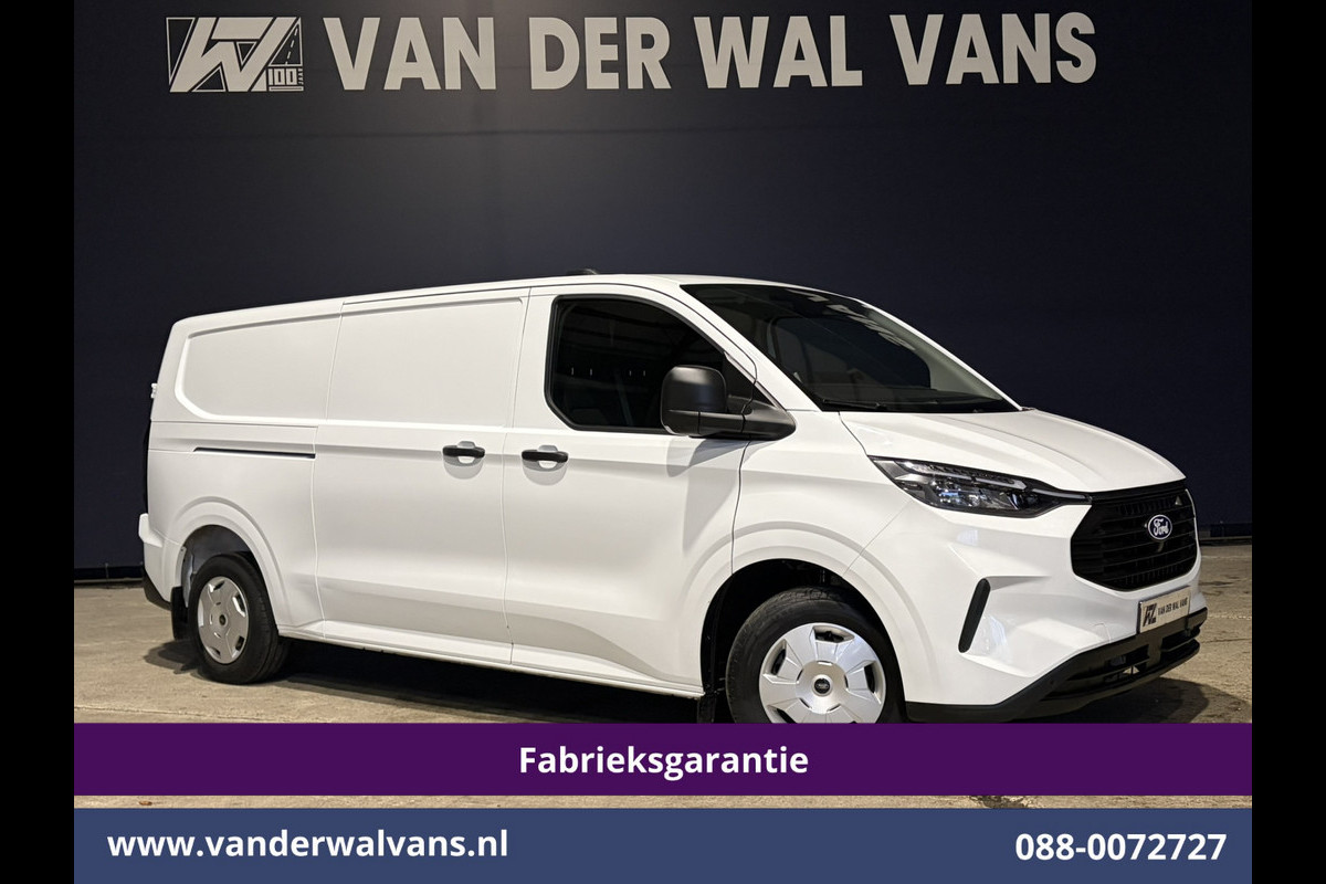 Ford Transit Custom 2.0 TDCI 136pk L2H1 Fabrieksgarantie Euro6 Airco | Camera | Apple Carplay | LED | Cruisecontrol | Verwarmde voorruit Android Auto, Parkeersensoren, Bijrijdersbank