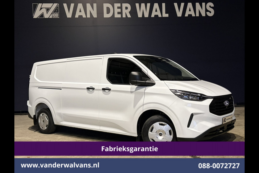 Ford Transit Custom 2.0 TDCI 136pk L2H1 Fabrieksgarantie Euro6 Airco | Camera | Apple Carplay | LED | Cruisecontrol | Verwarmde voorruit Android Auto, Parkeersensoren, Bijrijdersbank