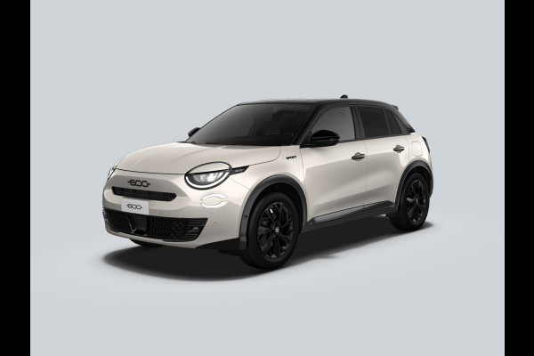 Fiat 600 1.2 145pk Hybrid Sport | Clima | Cruise | Navi | 18" | Winter Pack | Apple Carplay | BSM