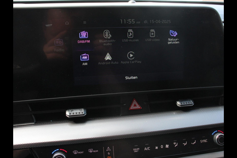 Kia Sportage 1.6 T-GDi 265pk Plug-in Hybrid AWD DynamicLine Navigatie Apple Carplay/Android Auto Climate Canotrol Camera Stoelverwarming