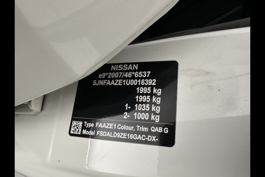 Nissan Leaf Acenta 40 kWh (INCL-BTW) Aut. *HEATPUMP | ADAPTIVE-CRUISE | KEYLESS | TOPVIEW | NAVI-FULLMAP | BLINDSPOT | DAB+ | HEATED-COMFORTSEATS | DIGI-COCKPIT | PRIVACYGLASS | 16"ALU*