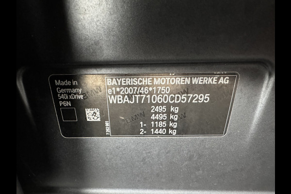 BMW 5 Serie Touring 540i xDrive M-Sportpack High Executive Aut. *PANO | LEATHER | FULL-LED | ADAPTIVE-CRUISE | DIGI-COCKPIT | MEMORY-PACK | BLINDSPOT | TOPVIEW | HARMAN/KARDON | KEYLESS | DIGI-COCKPIT | HEATED-COMFORTSEATS | AMBIENTLIGHT | HEAD-UP |