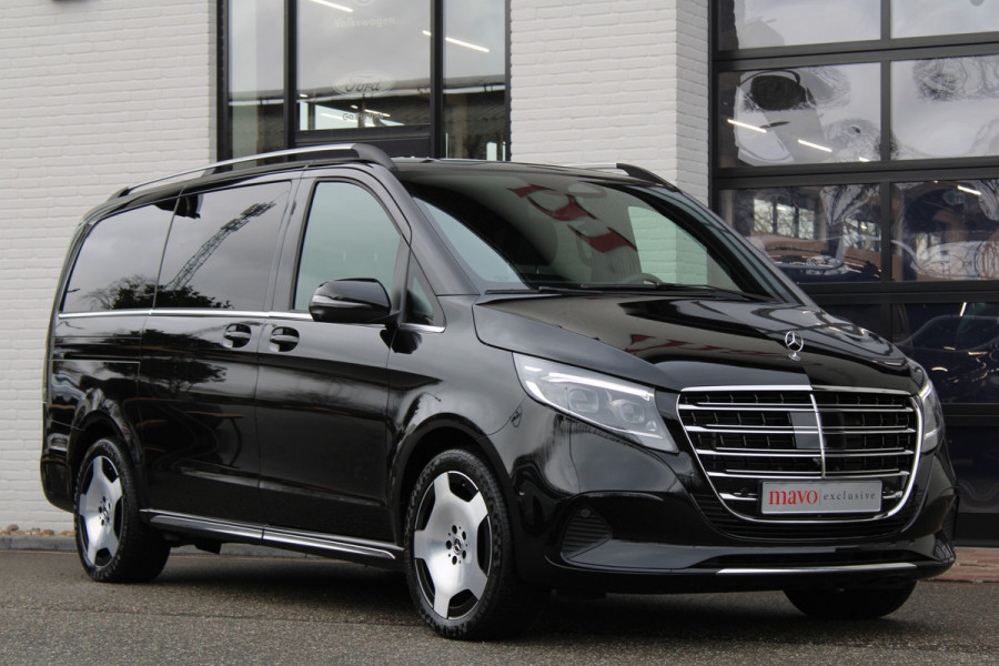 Mercedes-Benz V-Klasse 300d / AMG / Exclusive / 6-Pers / INCL BTW-BPM / 360 Camera / Burmester / Vol Opties / NIEUWSTAAT!!