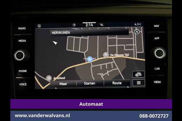 Volkswagen Transporter 2.0 TDI 150pk Automaat L2H1 Inrichting Euro6 Airco | Navigatie | Camera | Apple Carplay | Cruisecontrol Android Auto, Parkeersensoren, Bijrijdersbank, 2500kg trekvermogen