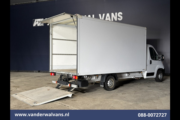 Peugeot Boxer 2.2 BlueHDi 141pk Bakwagen Laadklep Euro6 Airco | Cruisecontrol | 955kg laadvermogen Bijrijdersbank