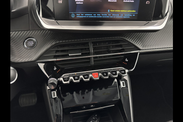 Peugeot e-208 EV Allure Pack 50 kWh (3-Fase-11kW) {SOH-89%} Aut.*HEATPUMP | LEATHER-FABRIC | FULL-LED | DIGI-COCKPIT | BLINDSPOT | CAMERA | AMBIENTLIGHT | NAVI-FULLMAP | LANE-ASSIST | KEYLESS | DAB | PRIVACYGLASS | HEATED-SPORTSEATS | CARPLAY | 16"ALU