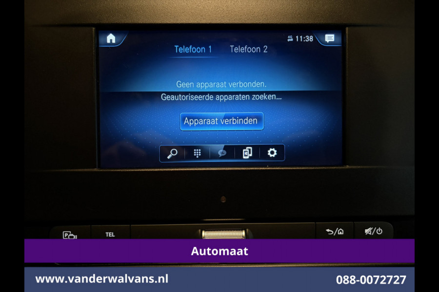 Mercedes-Benz Sprinter 317 CDI 170pk 9G-Tronic Automaat 3500kg Trekhaak L2H2 Euro6 Airco | Camera | Navigatie | Apple Carplay Cruisecontrol, Android Auto, Parkeersensoren, Bijrijdersbank
