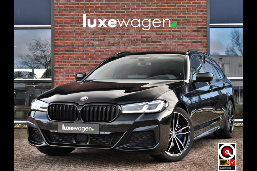 BMW 5 Serie Touring 530e 292pk M-Sport Pano ACC 360 HUD Laser 4wielbest Comf-stoel