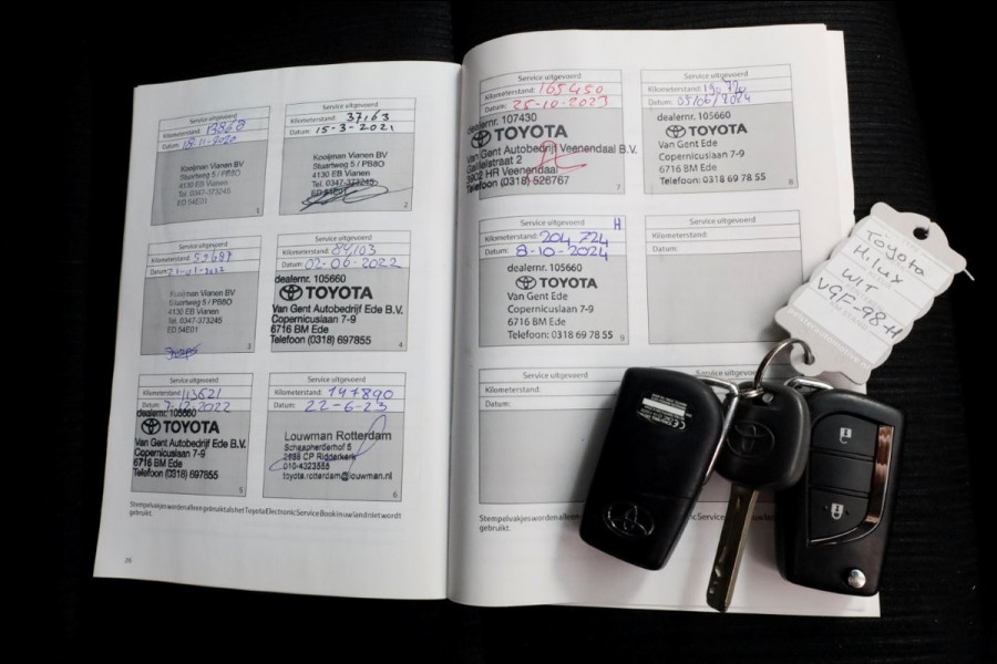 Toyota Hilux 2.4 D-4D-F 150pk E6 4WD 4x4 Double Cab Automaat 2/5-Persoons 08-2020