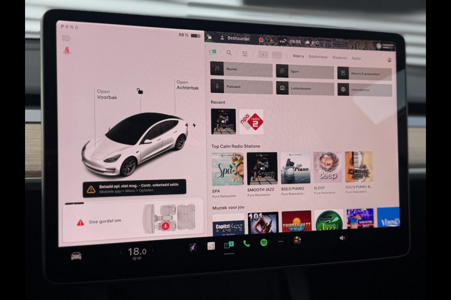 Tesla Model 3 Long Range AWD 75 kWh Navi|Pano|Camera|Clima|Cruise|NL-Auto|N.A.P|APK tot 12-2026