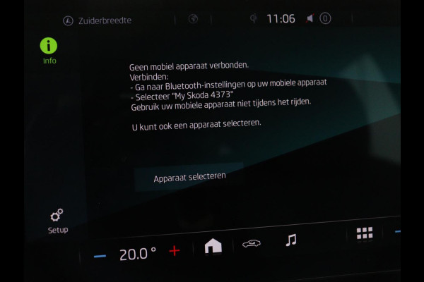 Škoda ENYAQ iV 60 | SOH 92% | Trekhaak | Half leder | Sfeerverlichting | Carplay | Navigatie | 19'' | Cruise control | Parkeerhulp | Full LED