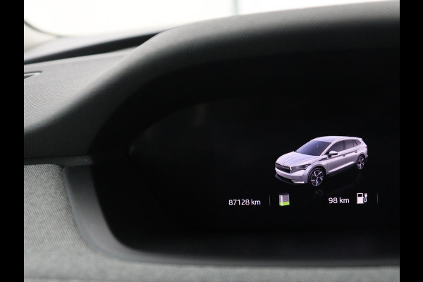 Škoda ENYAQ iV 60 | SOH 92% | Trekhaak | Half leder | Sfeerverlichting | Carplay | Navigatie | 19'' | Cruise control | Parkeerhulp | Full LED