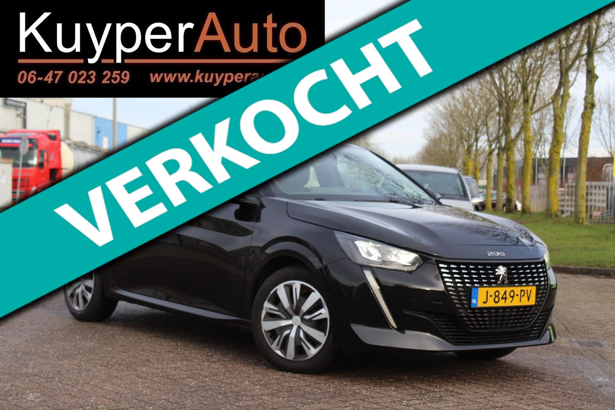 Peugeot 208 1.2 PureTech Blue Lease Active NAP CONNECTED SERVICES MULTIMEDIA