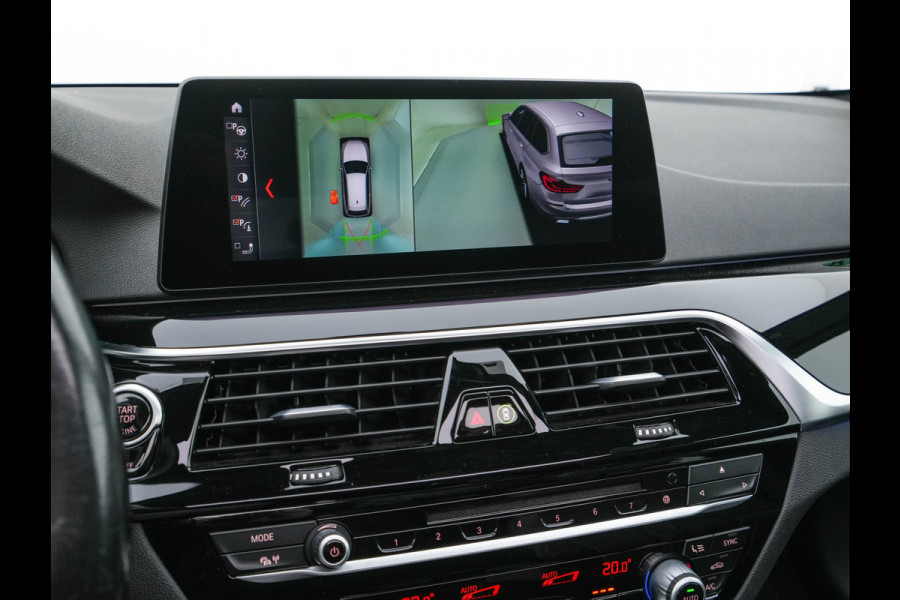 BMW 5 Serie Touring 530d Sportline High Executive Aut. *PANO | LEATHER | FULL-LED | MEMORY-PACK | TOP-VIEW | HEATED-COMFORTSEATS | NAVI-FULLMAP | PRIVACY-GLASS | AMBIENT-LIGHT | ECC | CARPLAY | PDC | TOWBAR | SHIFT-PADDLES | 20"ALU*