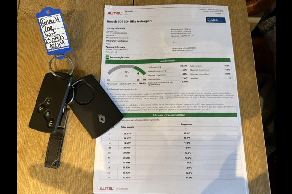 Renault ZOE R90 Life 41 kWh KOOPACCU | SOH 88% | 3-FASE LADER | RENAULT DEALER ONDERHOUDEN | NAVIGATIE | PARKEERSENSOREN | ORIGINEEL NL AUTO (NAP) | CLIMATE CONTROL | RIJKLAAR GELEVERD MET 12 MND BOVAG GARANTIE |