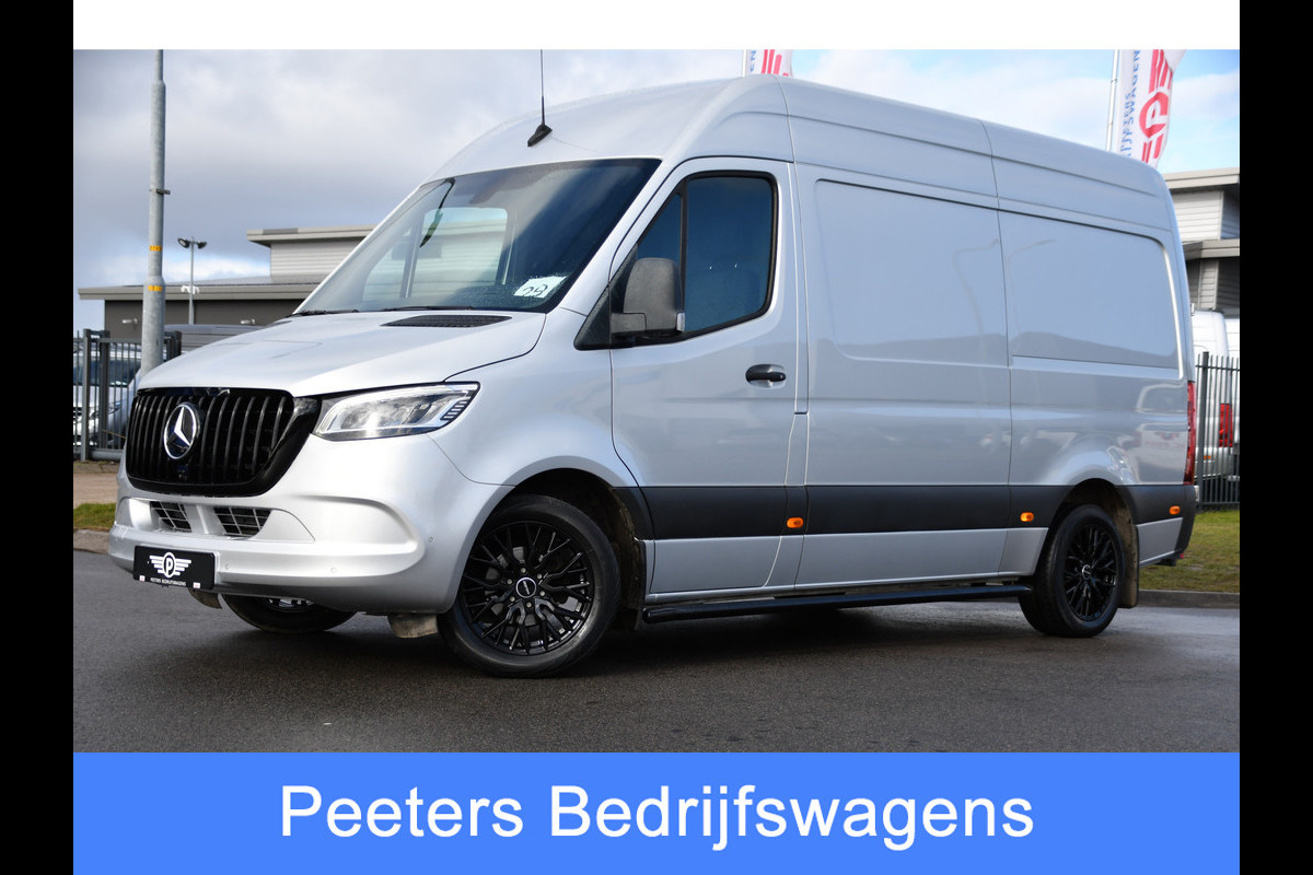 Mercedes-Benz Sprinter 316 2.2 CDI L2H2 AMG Edition 360 Camera, Adaptieve Cruise, Carplay, LED, 3500kg Trekhaak, 164pk, Stoelverwarming, Standkachel, Uniek!