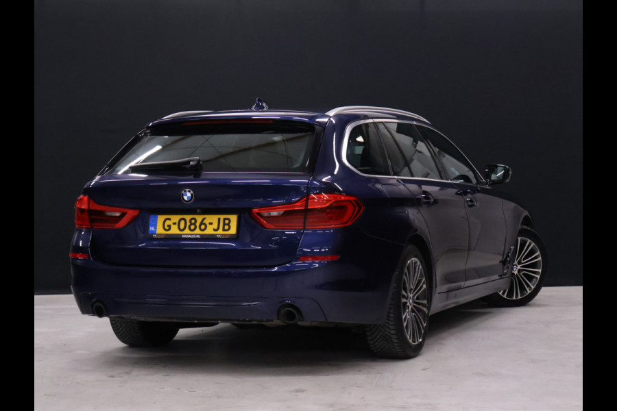 BMW 5 Serie Touring 520i High Executive Edition [SCHUIFDAK, MEMORY SEATS, CAMERA, HEAD UP DISPLAY, VOL LEDER, SPORTSTOELEN, NIEUWSTAAT]