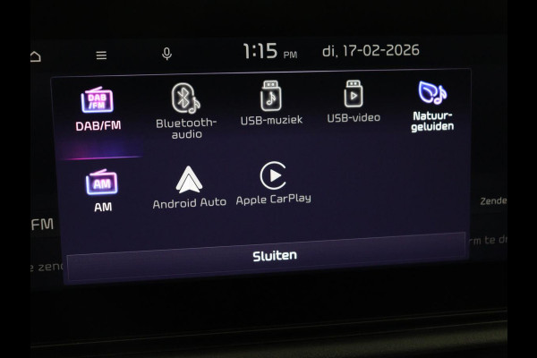 Kia Niro 1.6 GDi Hybrid DynamicPlusLine | Schuifdak | Head-Up | Stoelverwarming | Leder | Camera | Carplay | Keyless | Side Assist | Navigatie | File Assistent | Full LED