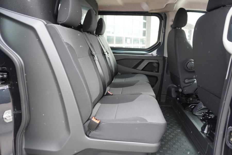 Renault Trafic 2.0 Blue dCi 130PK T29 L2H1 Advance Dubbelcab. schuifdeur L+R nr.V134 | Airco | Cruise | Camera |Trekhaak | Apple CP- Android auto | Betimmering