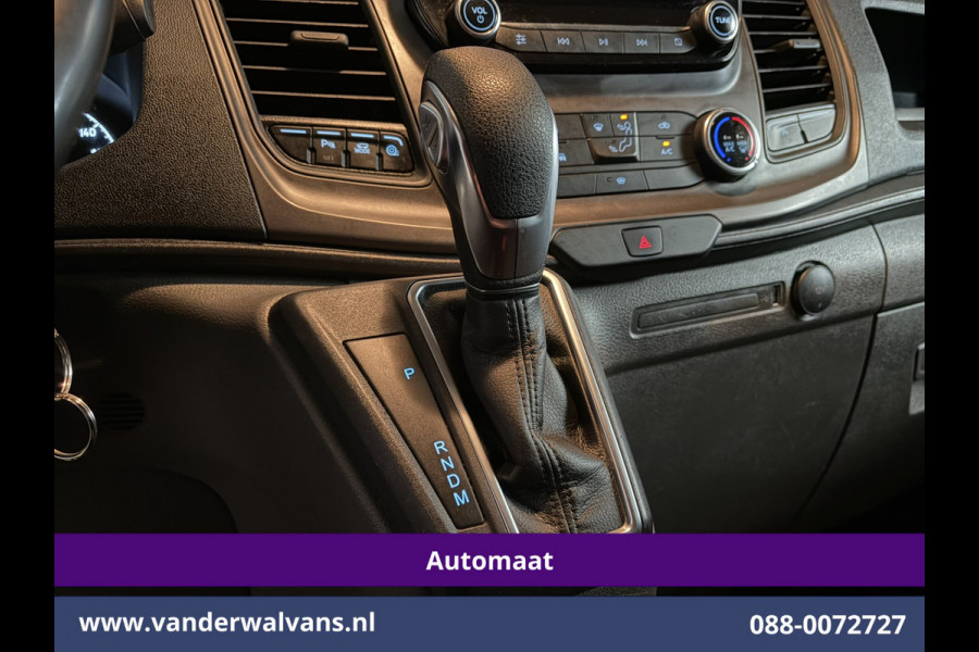 Ford Transit Custom 2.0 TDCI 130pk Automaat L2H1 Euro6 Airco | Cruisecontrol | LED | Multimediascherm | Parkeersensoren Verwarmde voorruit, Bijrijdersbank