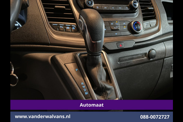 Ford Transit Custom 2.0 TDCI 130pk Automaat L2H1 Euro6 Airco | Cruisecontrol | LED | Multimediascherm | Parkeersensoren Verwarmde voorruit, Bijrijdersbank