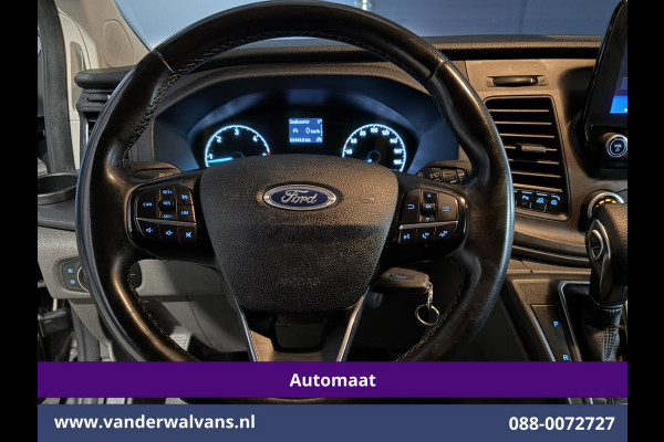 Ford Transit Custom 2.0 TDCI 130pk Automaat L2H1 Euro6 Airco | Cruisecontrol | LED | Multimediascherm | Parkeersensoren Verwarmde voorruit, Bijrijdersbank