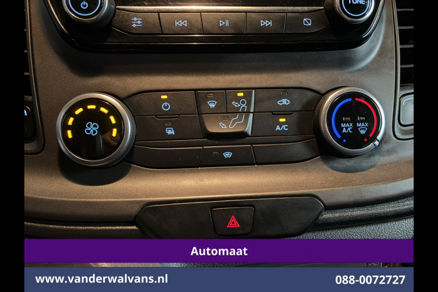 Ford Transit Custom 2.0 TDCI 130pk Automaat L2H1 Euro6 Airco | Cruisecontrol | LED | Multimediascherm | Parkeersensoren Verwarmde voorruit, Bijrijdersbank