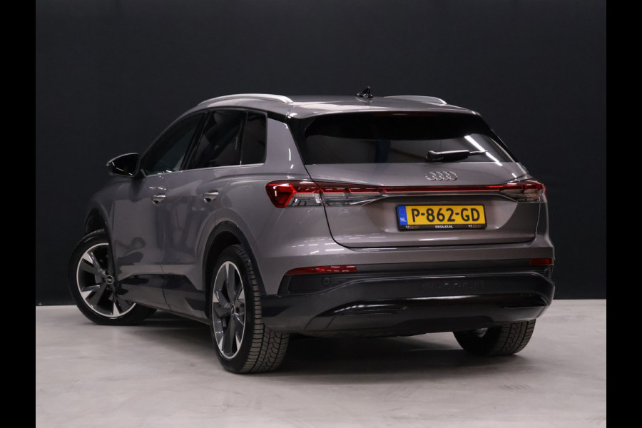Audi Q4 e-tron 40 Advanced edition 77 kWh [VOL LEDER, VIRTUAL COCKPIT, STOELVERWARMING, BLUETOOTH, NAVIGATIE, PDC VOOR+ACHTER, SCHAKELFLIPPERS, NIEUWSTAAT]