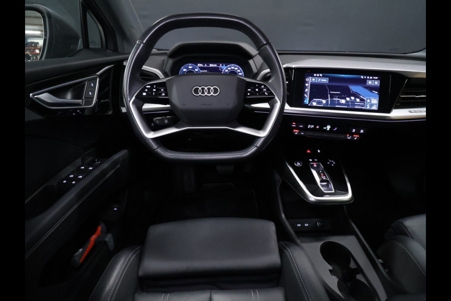 Audi Q4 e-tron 40 Advanced edition 77 kWh [VOL LEDER, VIRTUAL COCKPIT, STOELVERWARMING, BLUETOOTH, NAVIGATIE, PDC VOOR+ACHTER, SCHAKELFLIPPERS, NIEUWSTAAT]