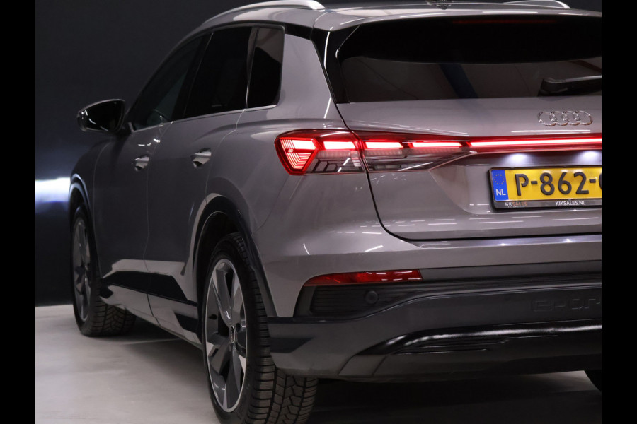 Audi Q4 e-tron 40 Advanced edition 77 kWh [VOL LEDER, VIRTUAL COCKPIT, STOELVERWARMING, BLUETOOTH, NAVIGATIE, PDC VOOR+ACHTER, SCHAKELFLIPPERS, NIEUWSTAAT]