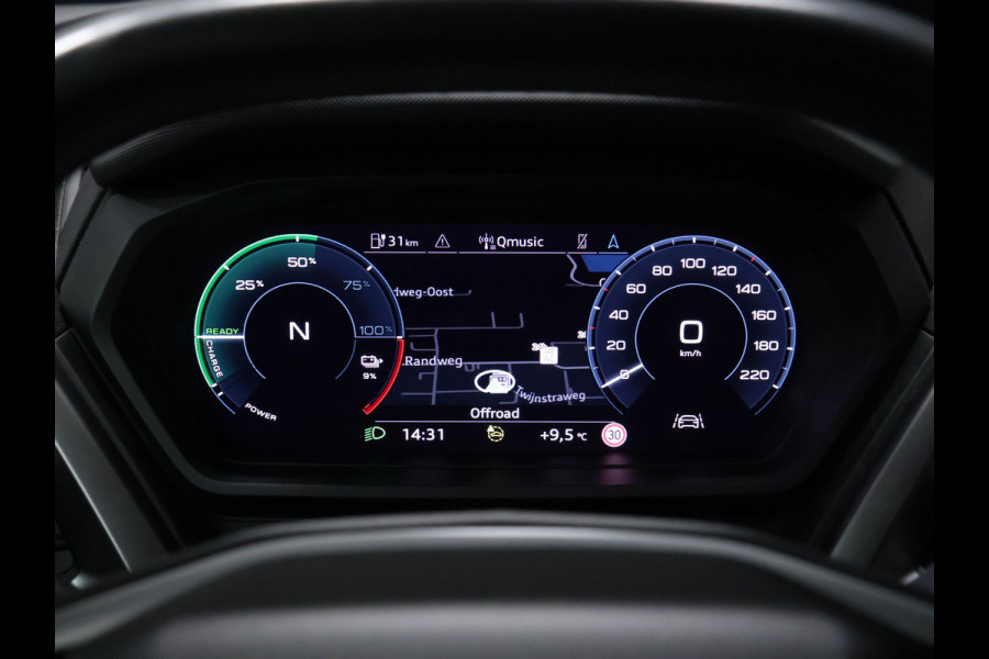 Audi Q4 e-tron 40 Advanced edition 77 kWh [VOL LEDER, VIRTUAL COCKPIT, STOELVERWARMING, BLUETOOTH, NAVIGATIE, PDC VOOR+ACHTER, SCHAKELFLIPPERS, NIEUWSTAAT]