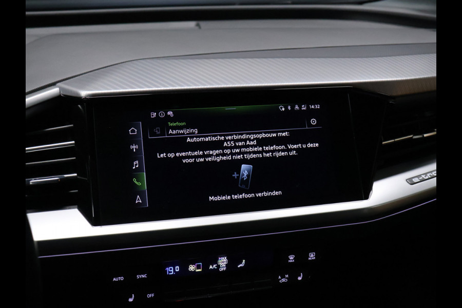 Audi Q4 e-tron 40 Advanced edition 77 kWh [VOL LEDER, VIRTUAL COCKPIT, STOELVERWARMING, BLUETOOTH, NAVIGATIE, PDC VOOR+ACHTER, SCHAKELFLIPPERS, NIEUWSTAAT]