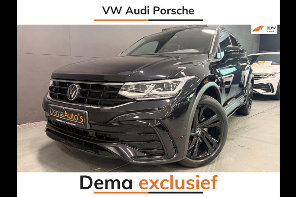 Volkswagen Tiguan 1.4 TSI eHybrid 2X R-LINE BLACK-LINE PANO/LEDER/M-STOELEN/NAVI/V-COCKPIT/DAB/LED///