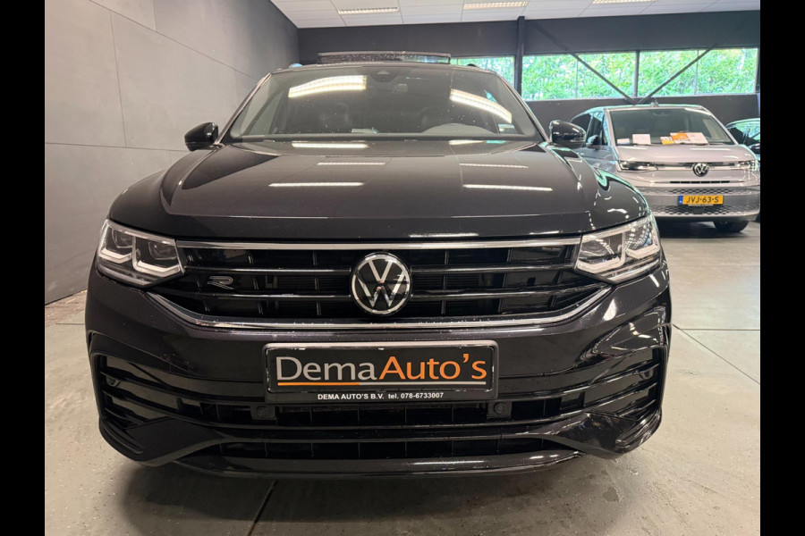 Volkswagen Tiguan 1.4 TSI eHybrid 2X R-LINE BLACK-LINE PANO/LEDER/M-STOELEN/NAVI/V-COCKPIT/DAB/LED///